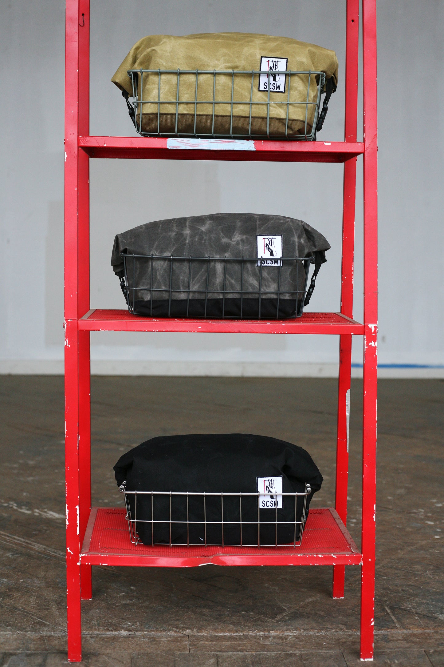 Waxed Canvas Basket Bag (Fits Wald 137)