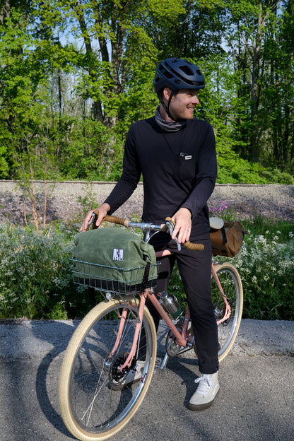 Waxed Canvas Basket Bag (Fits Wald 137)