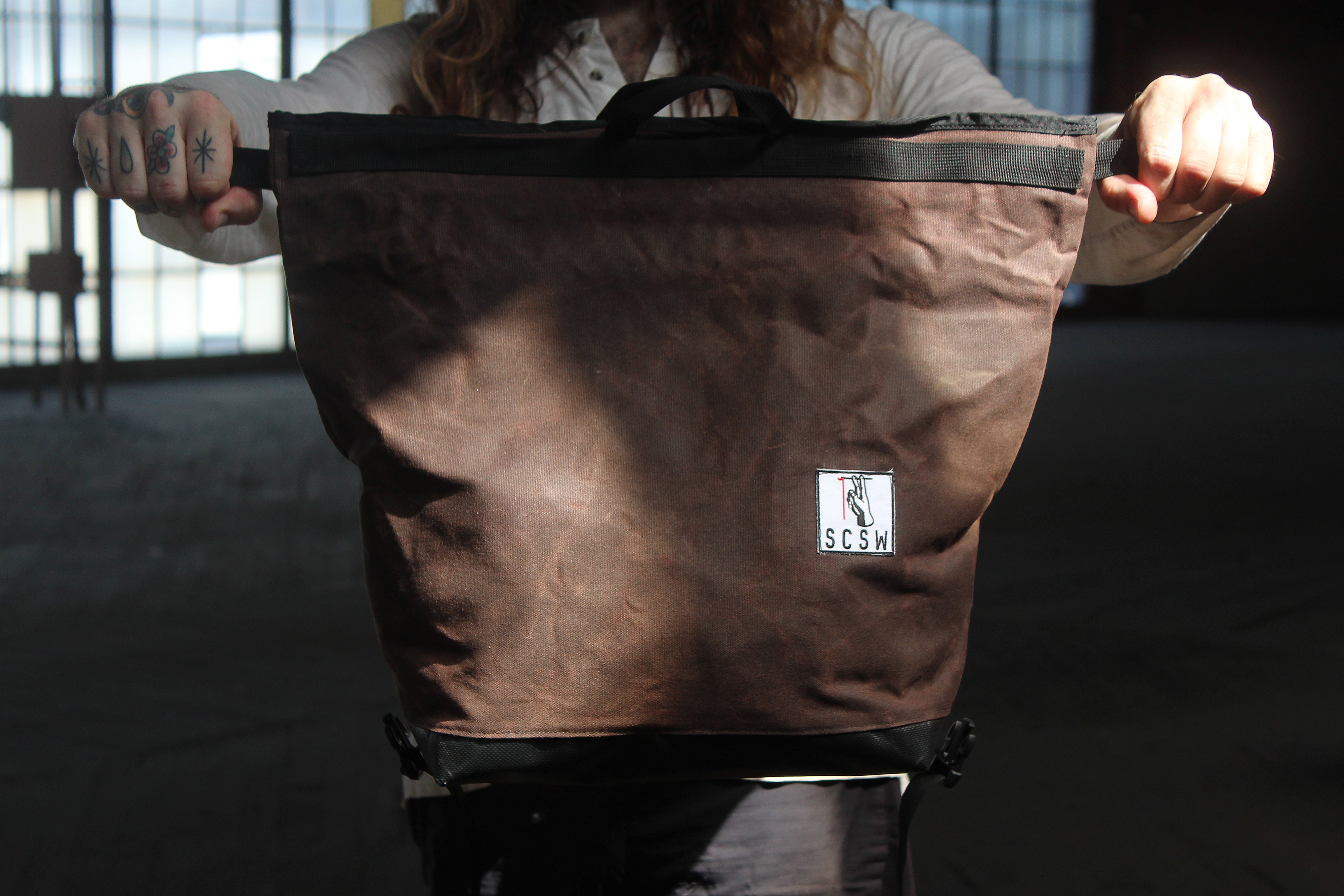 Waxed Canvas Basket Bag (Fits Wald 137) – South City Stitchworks