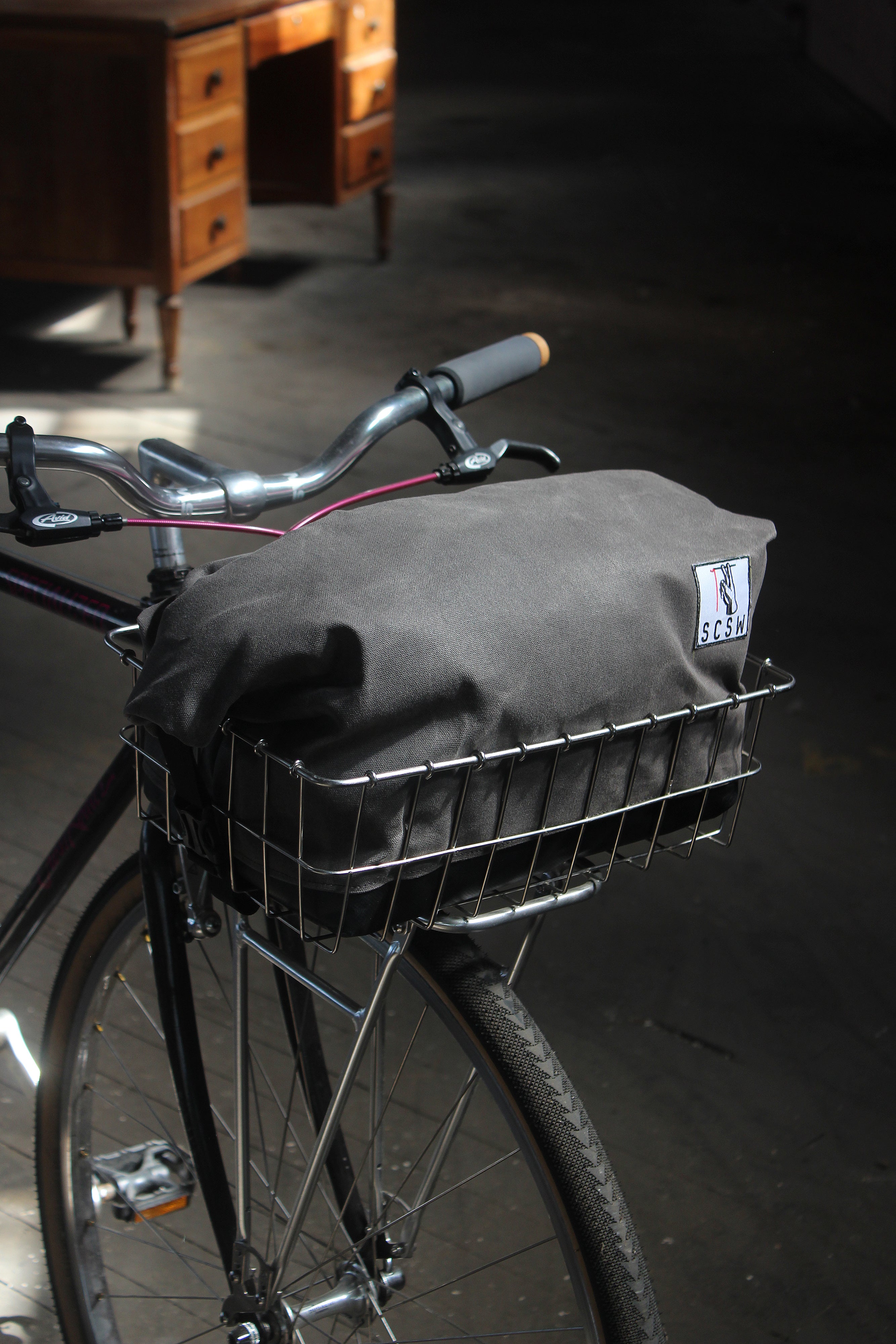 Waxed Canvas Basket Bag (Fits Wald 137) – South City Stitchworks