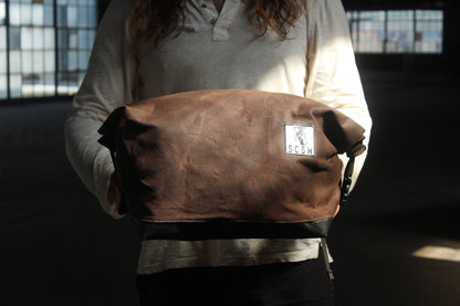 Waxed Canvas Basket Bag (Fits Wald 137)