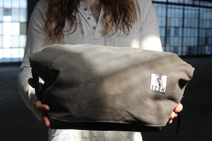 Waxed Canvas Basket Bag (Fits Wald 137)